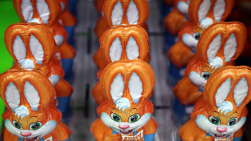 Schoko-Osterhasen