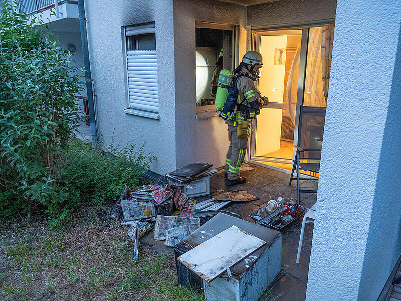 Küchenbrand in Bamberg Küchenbrand in Bamberg