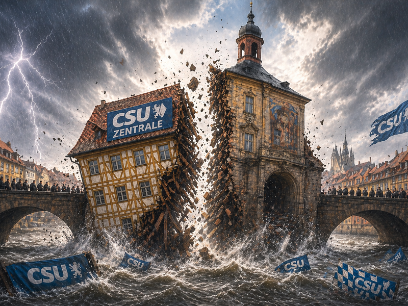 Die CSU-Bamberg ist tief gespalten.