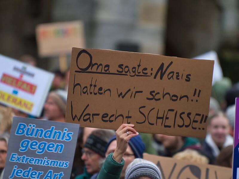Demo f&uuml;r Demokratie in ForchheimDemo f&uuml;r Demokratie in Forchheim