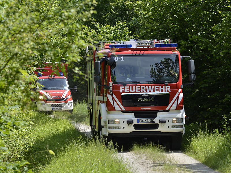 Waldbrandübung Kirchehrenbach 2024