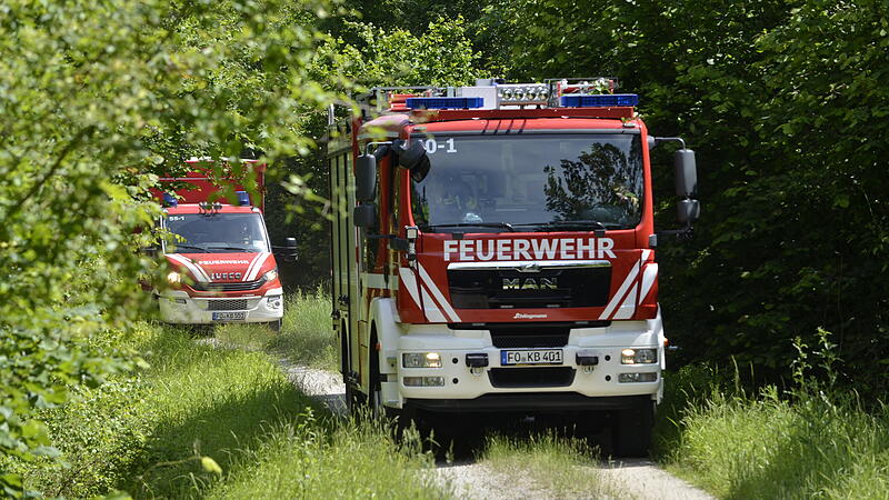 Waldbrand&uuml;bung Kirchehrenbach 2024