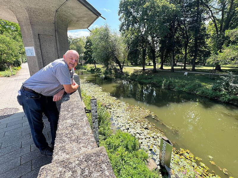 Niedrigwasser im Landkreis Bad Kissingen