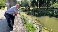 Niedrigwasser im Landkreis Bad Kissingen