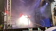 Schlossplatzfest in Coburg: Die Absolventenshow der Artistenschule Berlin ist seit vielen Jahren der Schluss- und Höhepunkt am Montagabend.