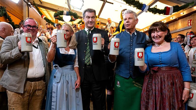 Start des 188. Münchner Oktoberfests