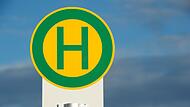 Haltestellenschild Bus