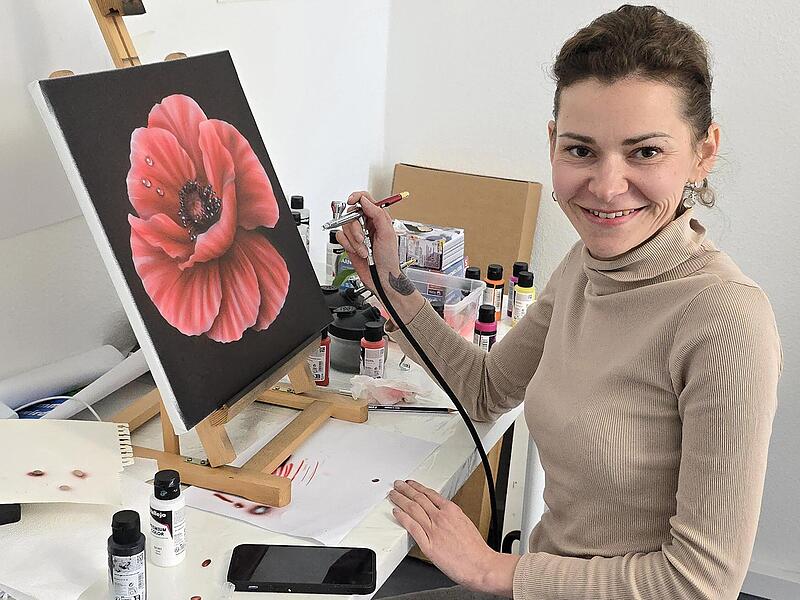 Kateryna Zackarevich will dazu beitragen, dass Jugendliche das Forchheimer Stadtbild sch&ouml;ner machen.Forchheim & Fr&auml;nkische Schweiz