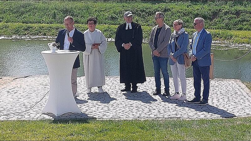 Einweihung der Wasserbegegnungsstelle Elfershausen: Ort der Begegnung und Zukunftsinvestition