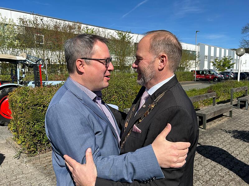 Verabschiedung von B&uuml;rgermeister Bernd Reisenweber in Ebersdorf bei Coburg