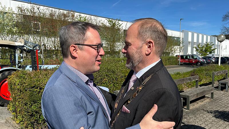 Verabschiedung von B&uuml;rgermeister Bernd Reisenweber in Ebersdorf bei Coburg