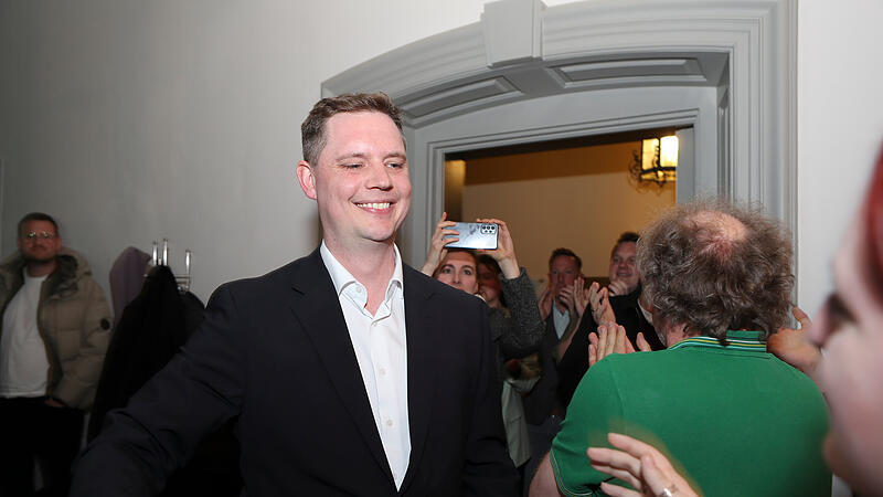 Jonas Gl&uuml;senkamp hat den ersten Wahlgang in Bamberg gewonnen.