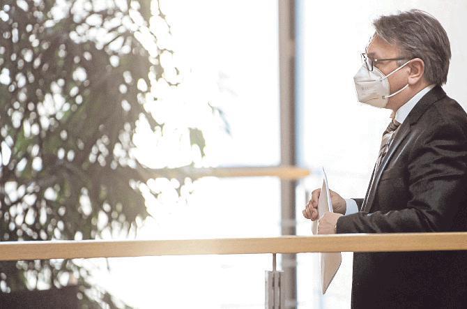 CSU-Politiker Georg N&uuml;&szlig;lein stand 2021 im Zentrum der Maskenaff&auml;re.