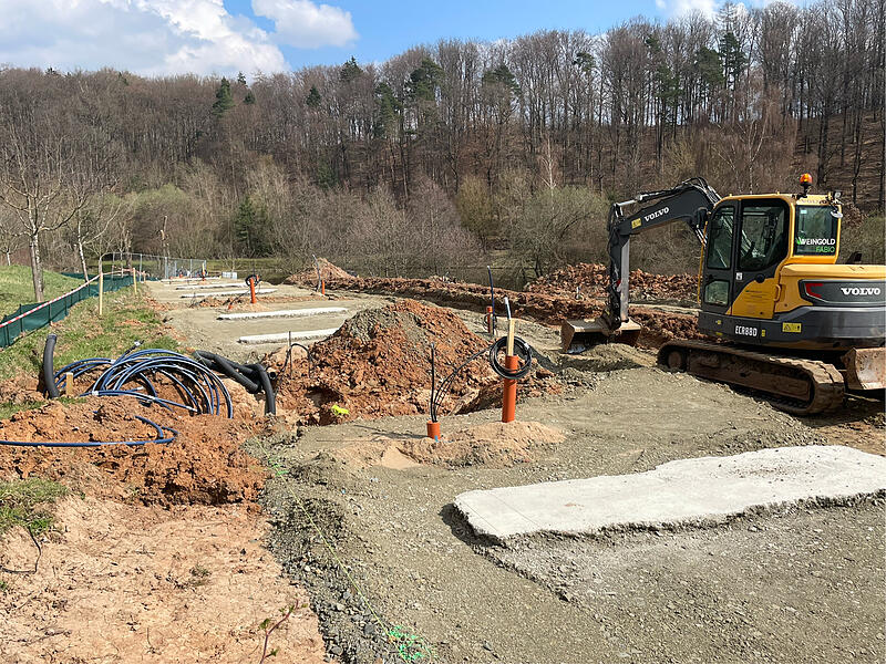 Kirchlauter Baubeginn Feriendorf Kirchlauter Baubeginn Feriendorf