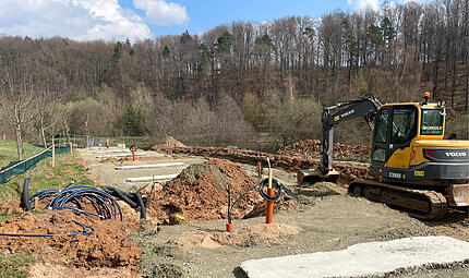 Kirchlauter Baubeginn Feriendorf Kirchlauter Baubeginn Feriendorf