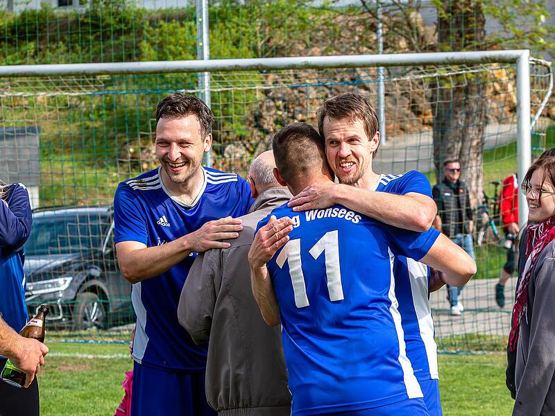 SpVgg Wonsees ist Meister der A-Klasse 6