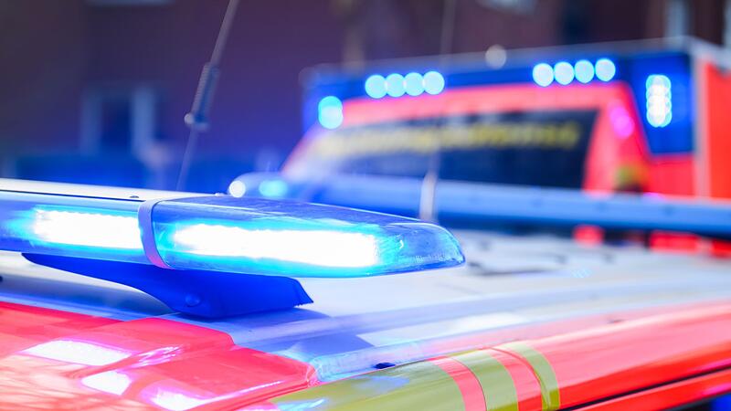 Notarzt und Rettungswagen