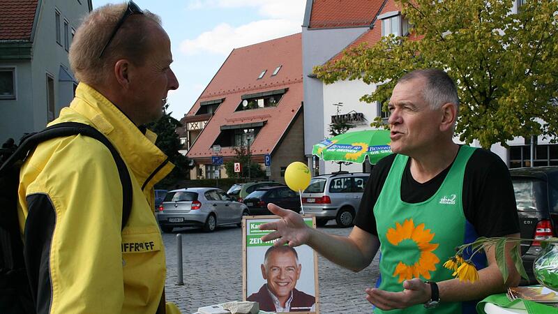 Karl Waldmann, der Motor der Grünen Im Landkreis Forchheim, gibt sein