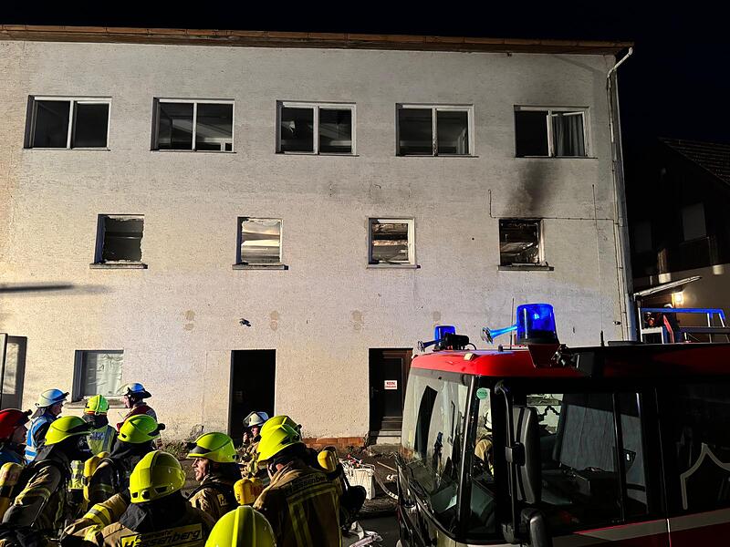 Brand in Mitwitzer Wohnhaus