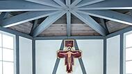 Franziskuskapelle Tiefenlauter innenJetzt red i mit Markus Söder in Bad Rodach