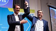 Söder macht Wahlkampf mit Wüst in NRW