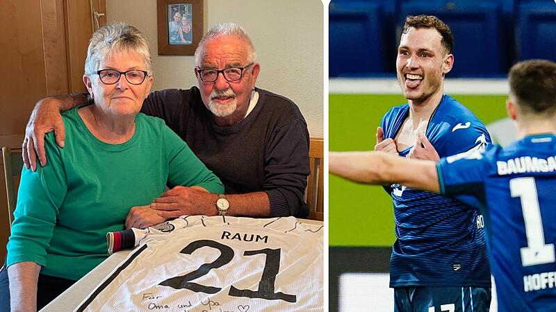 Rosi und Hans Elflein sind m&auml;chtig stolz auf ihren Enkel David Raum. Nach dem Gewinn der U21-Europameisterschaft schickte der 23-J&auml;hrige seinen Gro&szlig;eltern ein Trikot, worauf stand: &bdquo;F&uuml;r Oma und Opa. Ihr seid die Besten.&ldquo;