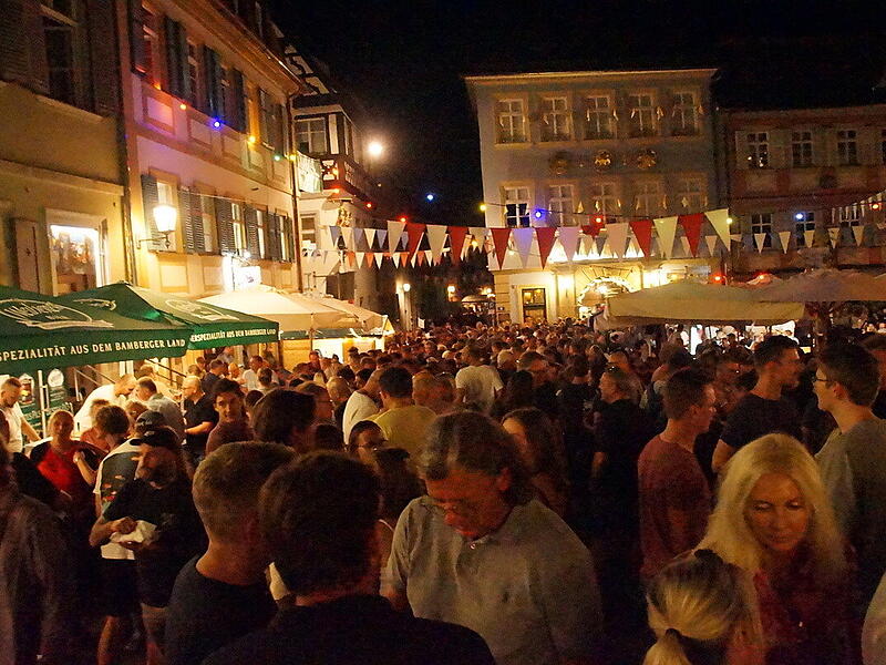 Eindrücke von der Sandkerwa 2022Die Bamberger Sandkerwa in Bildern