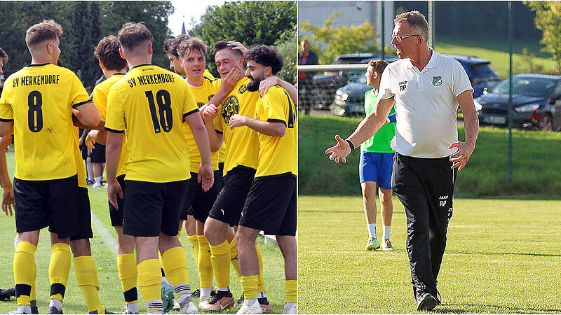Wird es das letzte Spiel f&uuml;r Ralf Pfeilert (rechts) als Coach des SC Heiligenstadt? Die Schnecken fahren zum Relegationsduell mit Merkendorf.