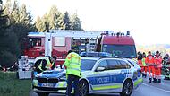 Schwerer Busunfall auf der A96 - Tote und Verletzte