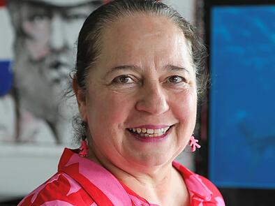 Daniela Reinfelder ist seit Juli 2024 wieder Vorsitzende des Bürgervereins Gaustadt.
