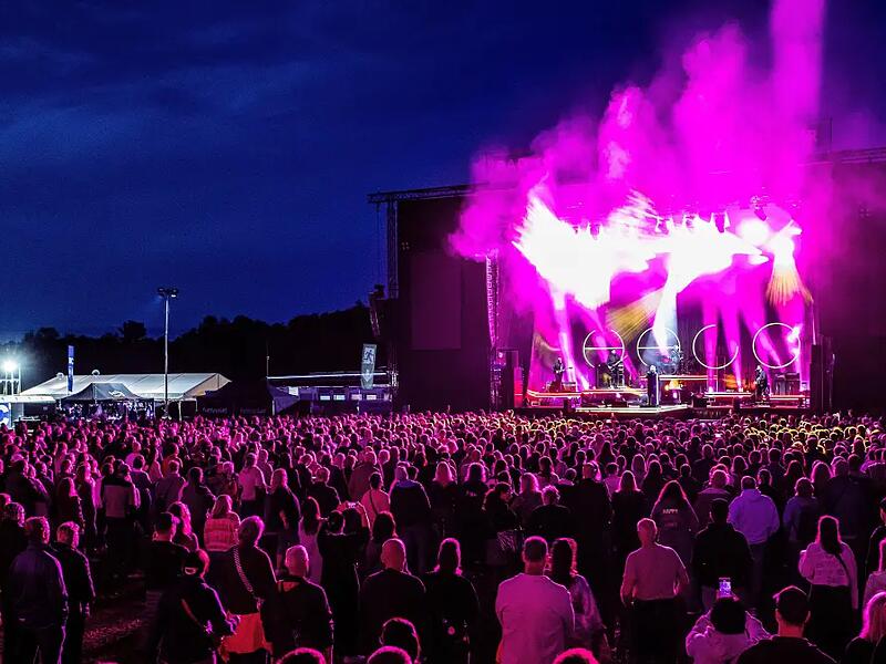 So sch&ouml;n war es bei Rea Garvey in Bad Kissingen.