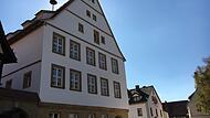 Das Rathaus in Hallstadt