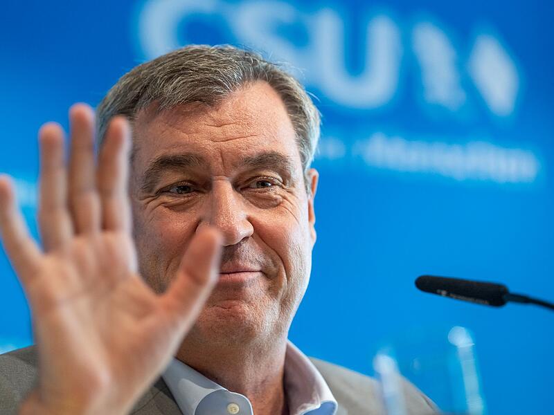 CSU-Vorstand - Pressekonferenz