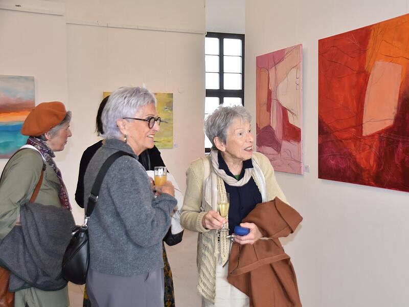 Eindr&uuml;cke von der Vernissage zum 17. K&uuml;nstlersymposium auf der Plassenburg