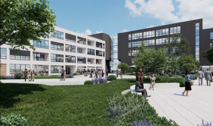 Spatenstich f&uuml;r das Quartier 24 in Forchheim