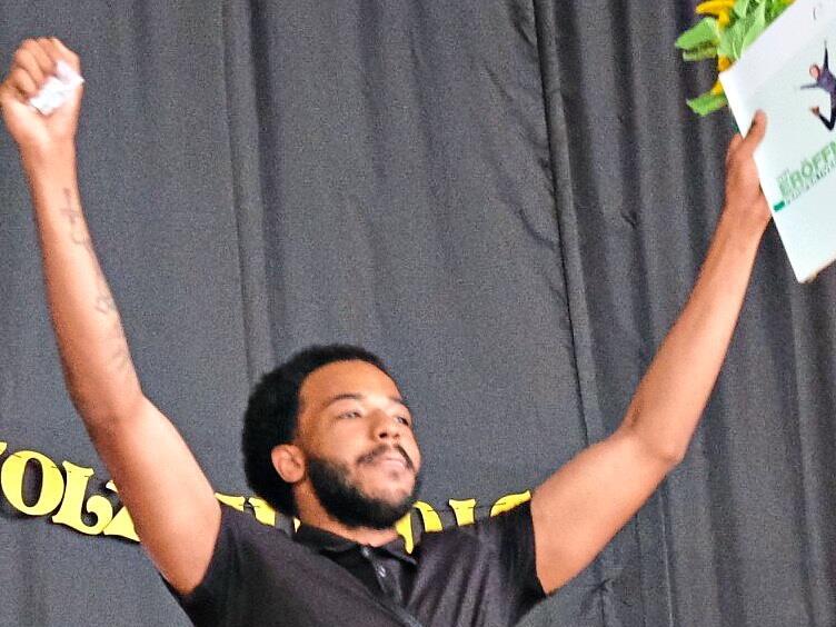 Unser Bild zeigt Keyshwan Harris.
