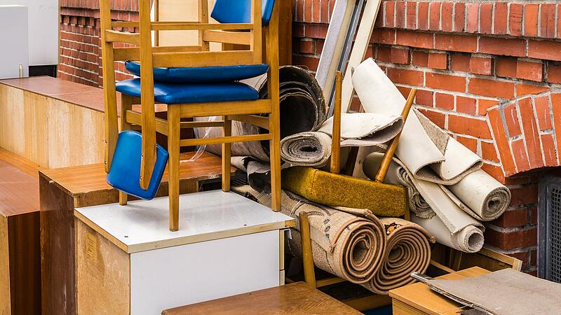 Auch das Entrümpeln will gelernt sein.