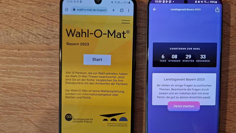 Der klassische Wahl-O-Mat &ndash; oder doch lieber auf ein Date mit den Parteien beim Wahlswiper? Im Test zeigt sich, dass jede Anwendung ihre Vor- und Nachteile hat.