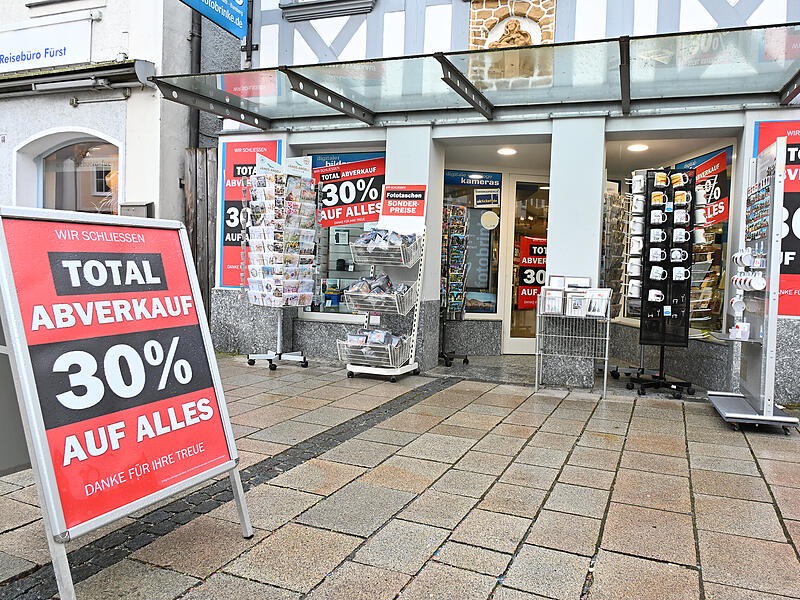 &bdquo;Alles muss raus&ldquo;: Das Fotofachgesch&auml;ft Brinke in der Ebermannstadter Hauptstra&szlig;e schlie&szlig;t. &Uuml;ber die Gr&uuml;nde und wie es weitergeht.