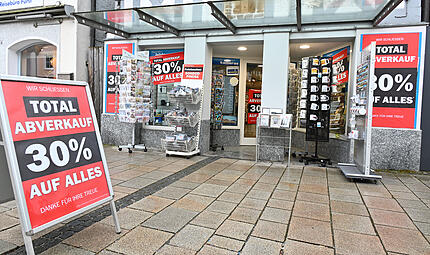 &bdquo;Alles muss raus&ldquo;: Das Fotofachgesch&auml;ft Brinke in der Ebermannstadter Hauptstra&szlig;e schlie&szlig;t. &Uuml;ber die Gr&uuml;nde und wie es weitergeht.