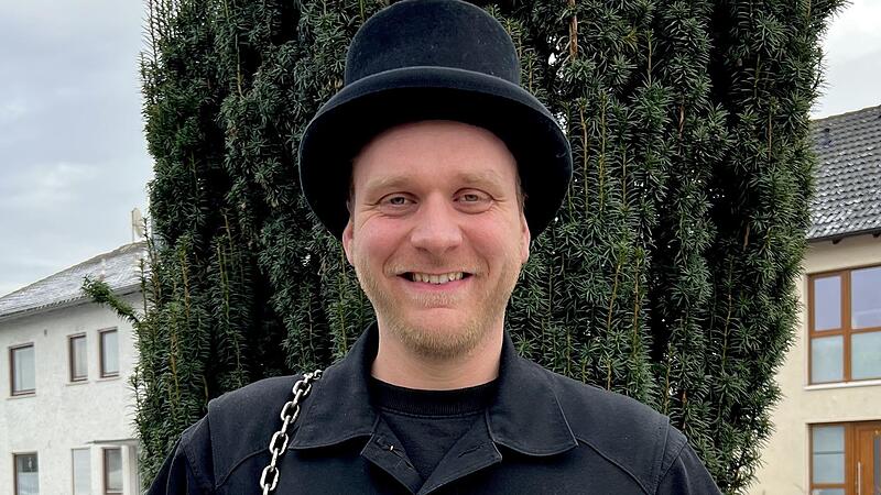 Mario Achtziger ist bereit f&uuml;r seine Aufgaben.