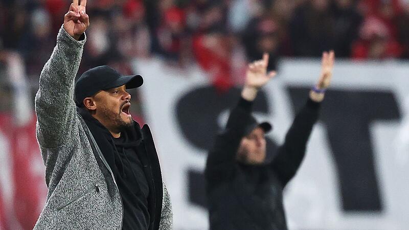 Vincent Kompany (l) und Ole Werner