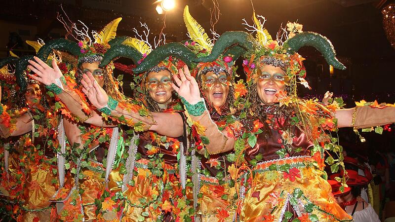 Faun mit Elfen &ndash; ein Kost&uuml;m des Palettenstammtischs aus den vergangenen Jahren.