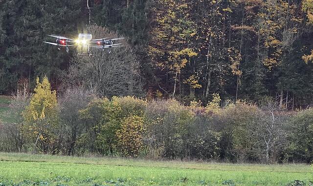 Zwischenfrucht-Aussaat per DrohneAussaat per Drohne - Präsentation in Neukirchen Zwischenfrucht-Aussaat per DrohneAussaat per Drohne - Präsentation in Neukirchen