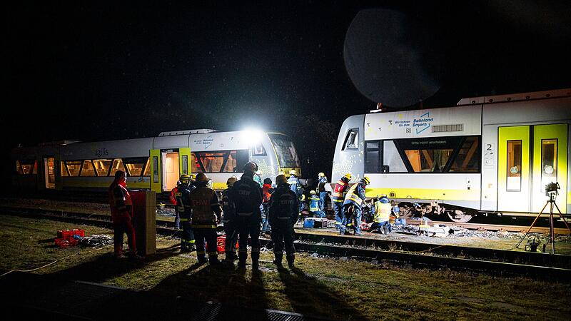 Zugkollision im Hauptbahnhof Bayreuth