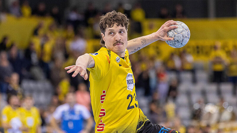 Jannes Krone erzielte neun Tore beim Pokalspiel gegen den Bergischen HC.