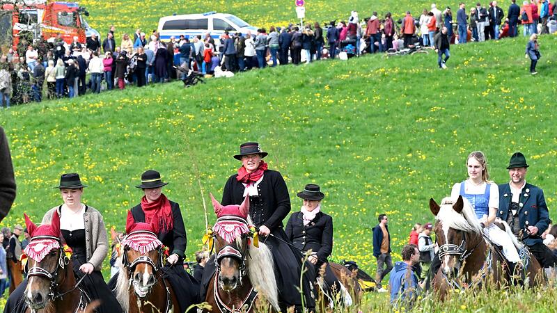 Ostermontag - Georgiritt in Traunstein