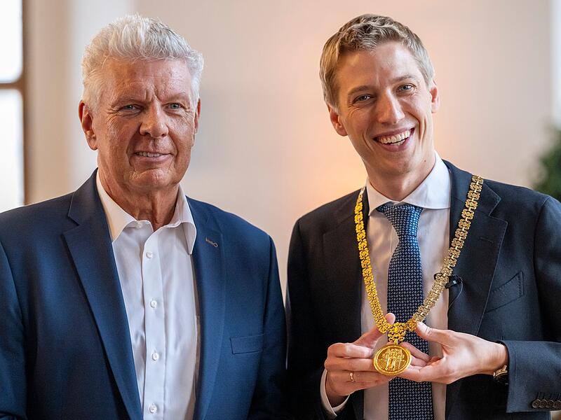 Amtseinf&uuml;hrung Oberb&uuml;rgermeister Dominik Krause
