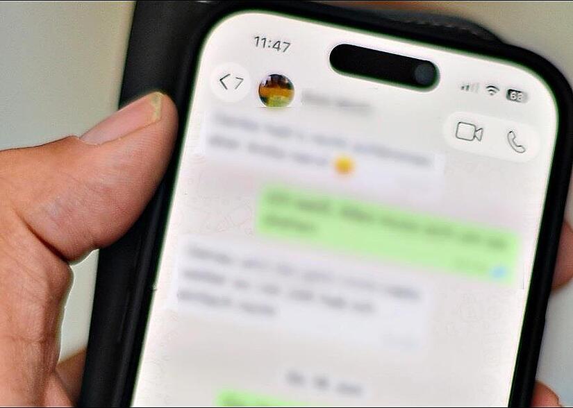 Per Kurznachrichten auf dem Handy hatte ein 33-Jähriger einen seiner Kumpel bedroht. Klaus Rössner Per Kurznachrichten auf dem Handy hatte ein 33-Jähriger einen seiner Kumpel bedroht. Klaus Rössner