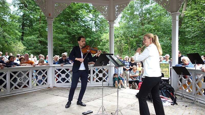 Die Bamberger Symphoniker begeisterten mit Konzerten im Hain